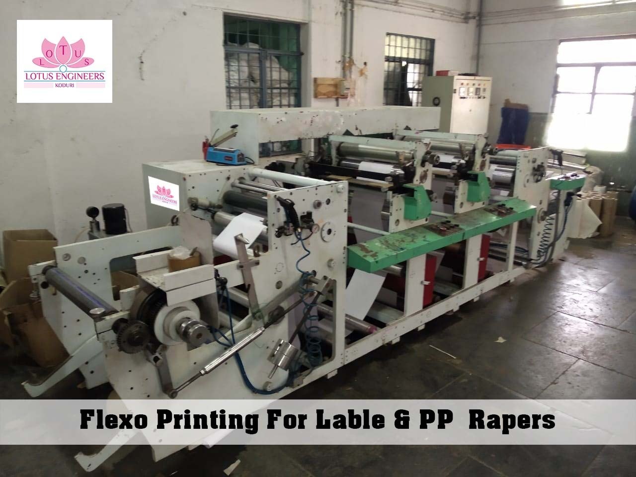 Automatic Flexographic Printing Machine